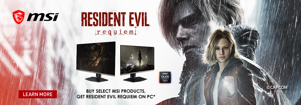 MSI Resident Evil Requiem Game Bundle