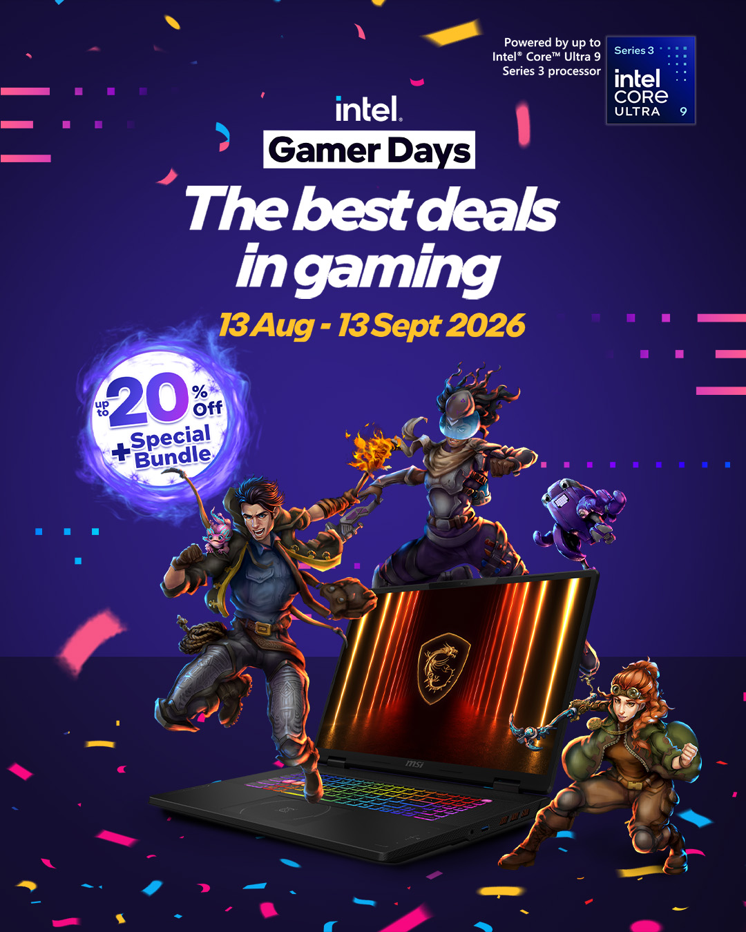 MSI Intel Gamers Day