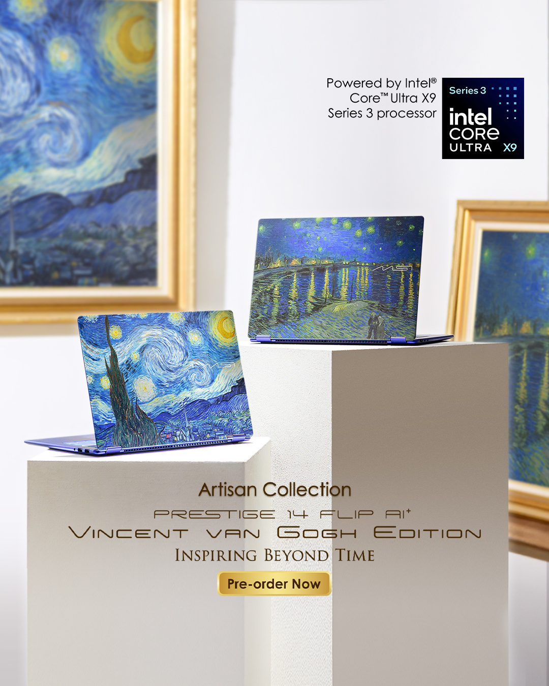 Prestige 14 Flip AI+ Vincent van Gogh Edition