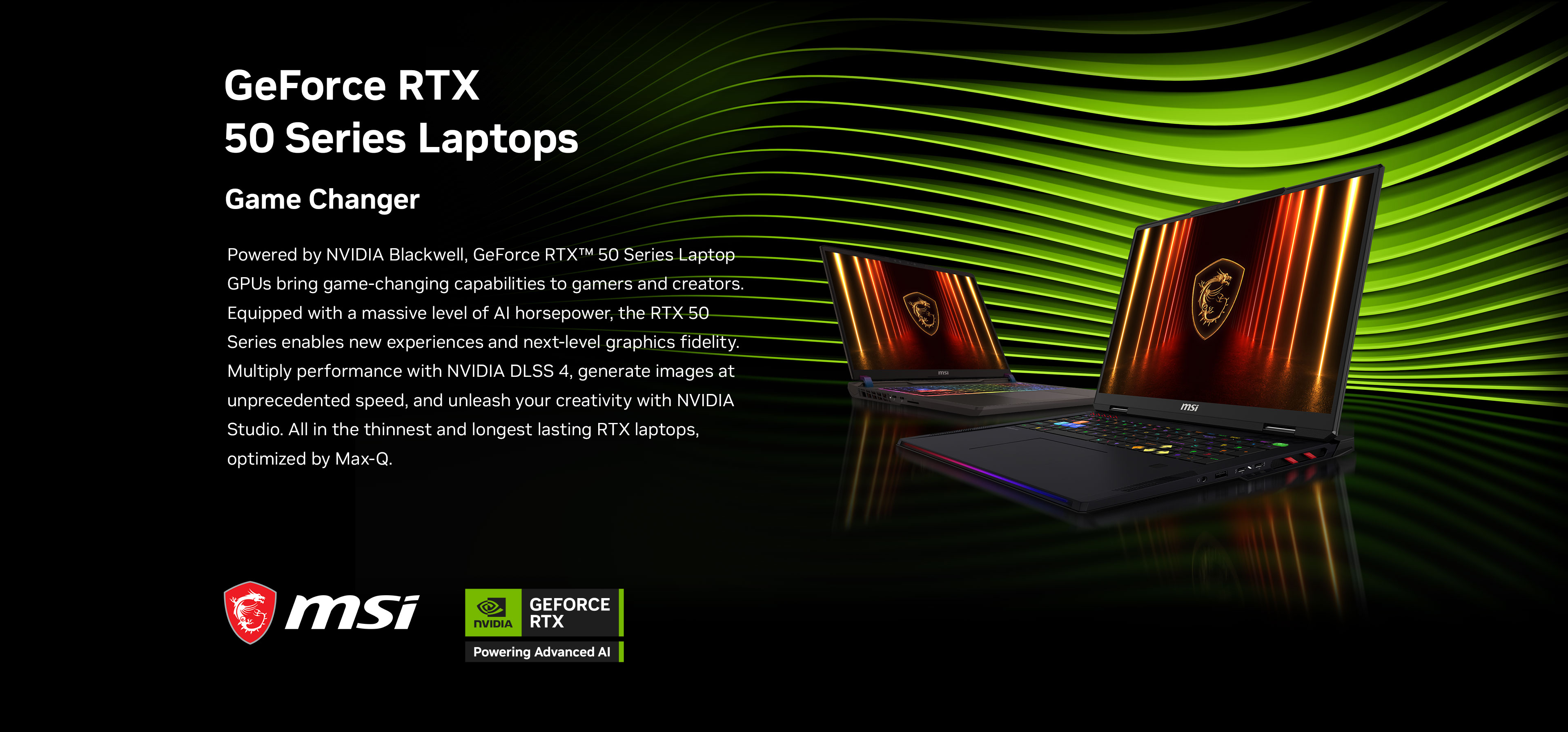 2025 NV RTX50 Gaming laptops