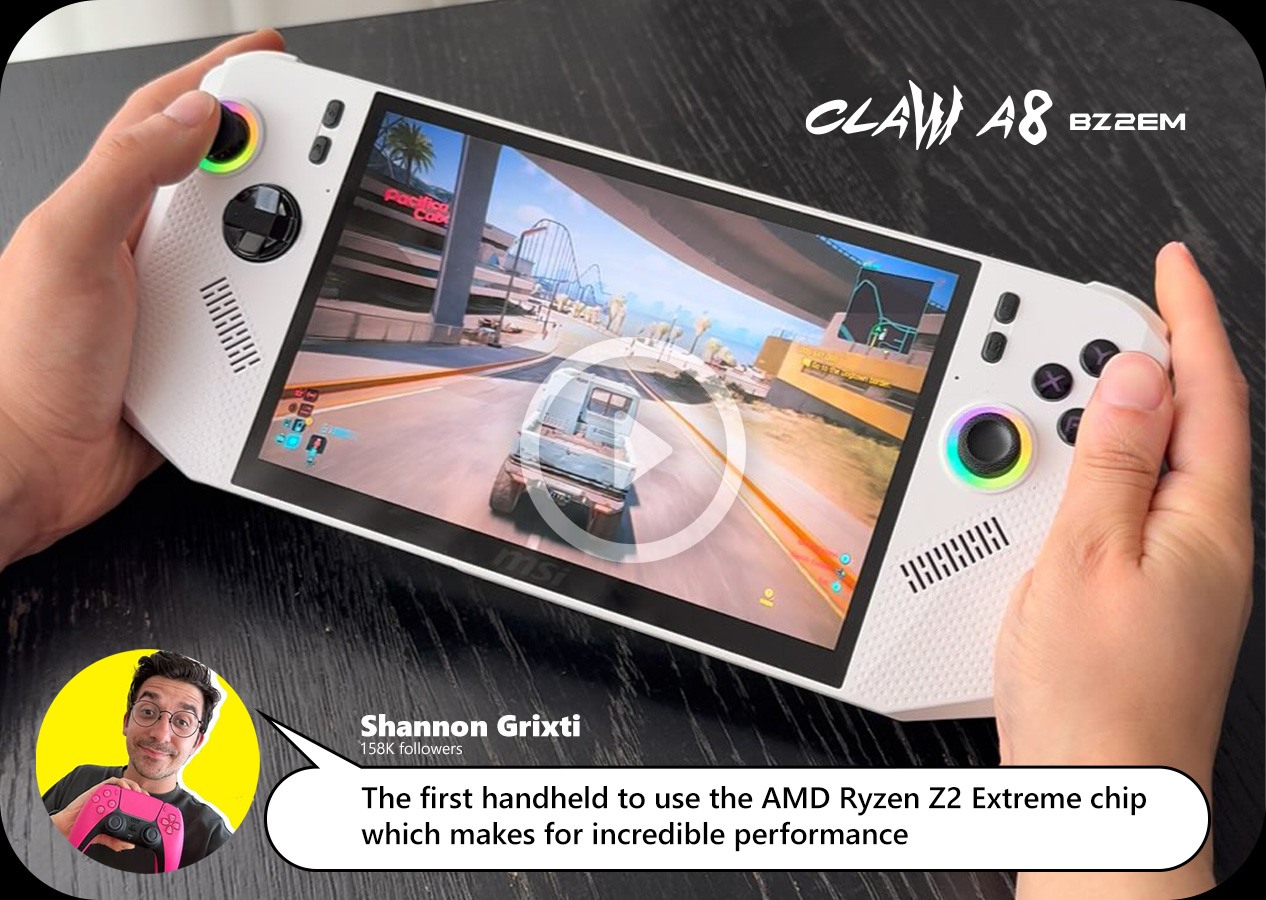 MSI Claw content Creation