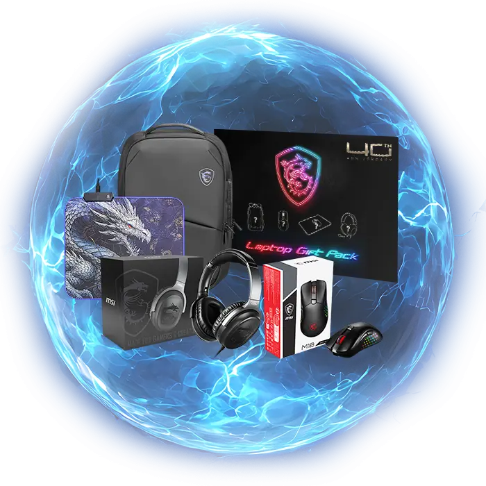 MSI 40th Anniversary bundle item 1