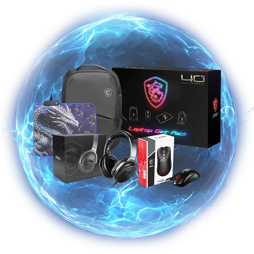 MSI 40th Anniversary bundle item 1