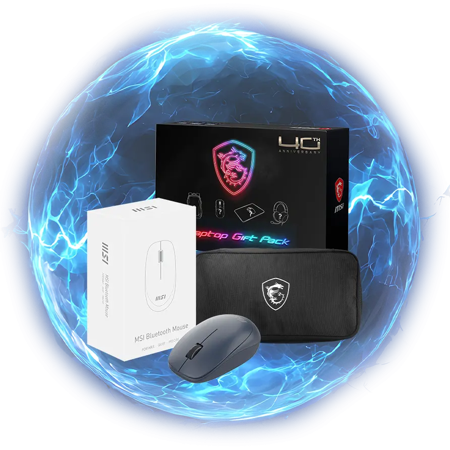 MSI 40th Anniversary bundle item 3