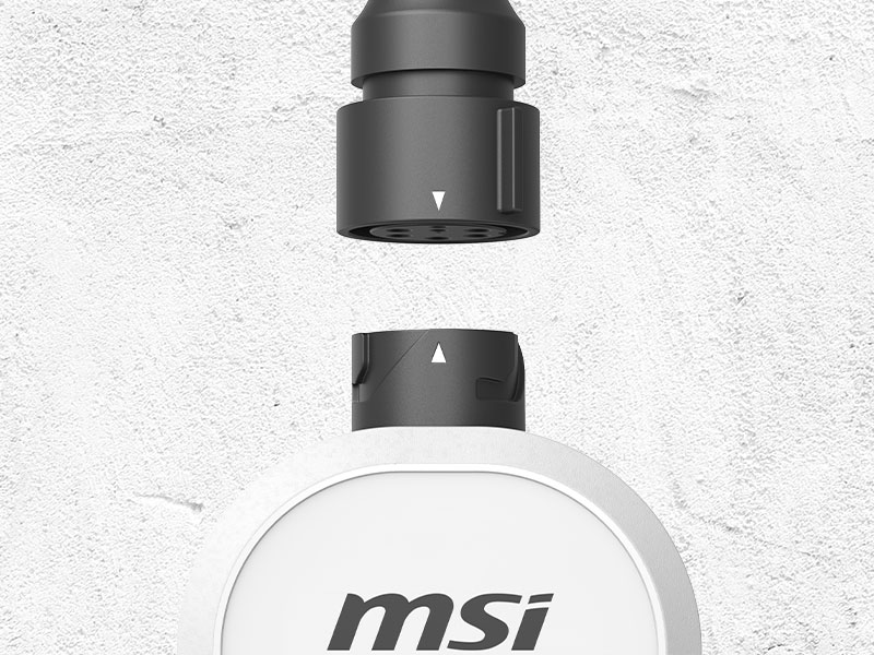 Detachable Power Cord System