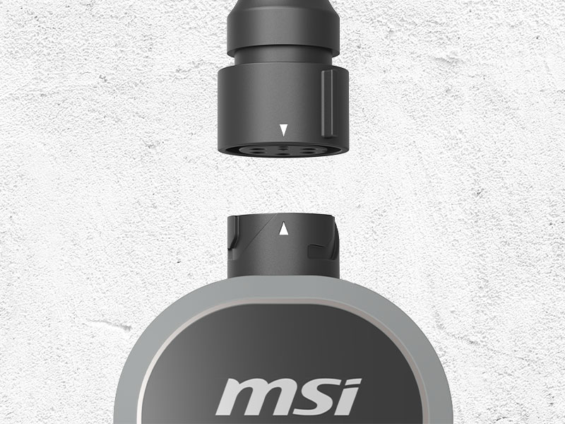 Detachable Power Cord System