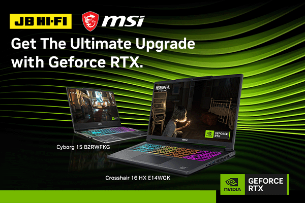 NVIDIA MSI RTX 50 Series Gaming Laptops