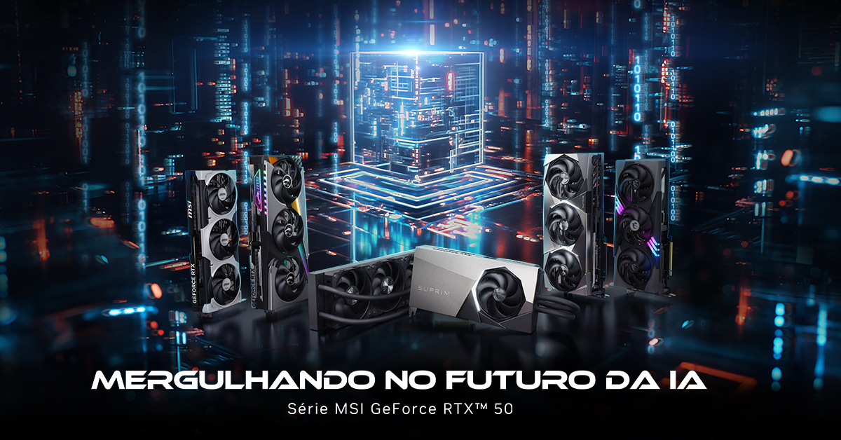 Placas de Vídeo da Série GeForce RTX™ 50