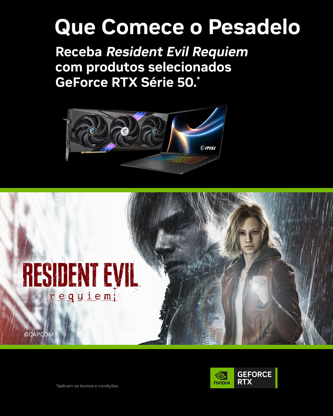 Bundle Nvidia para Resident Evil Requiem