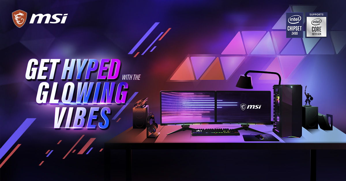 PC Gaming Mystic Light RGB Peças e periféricos RGB MSI