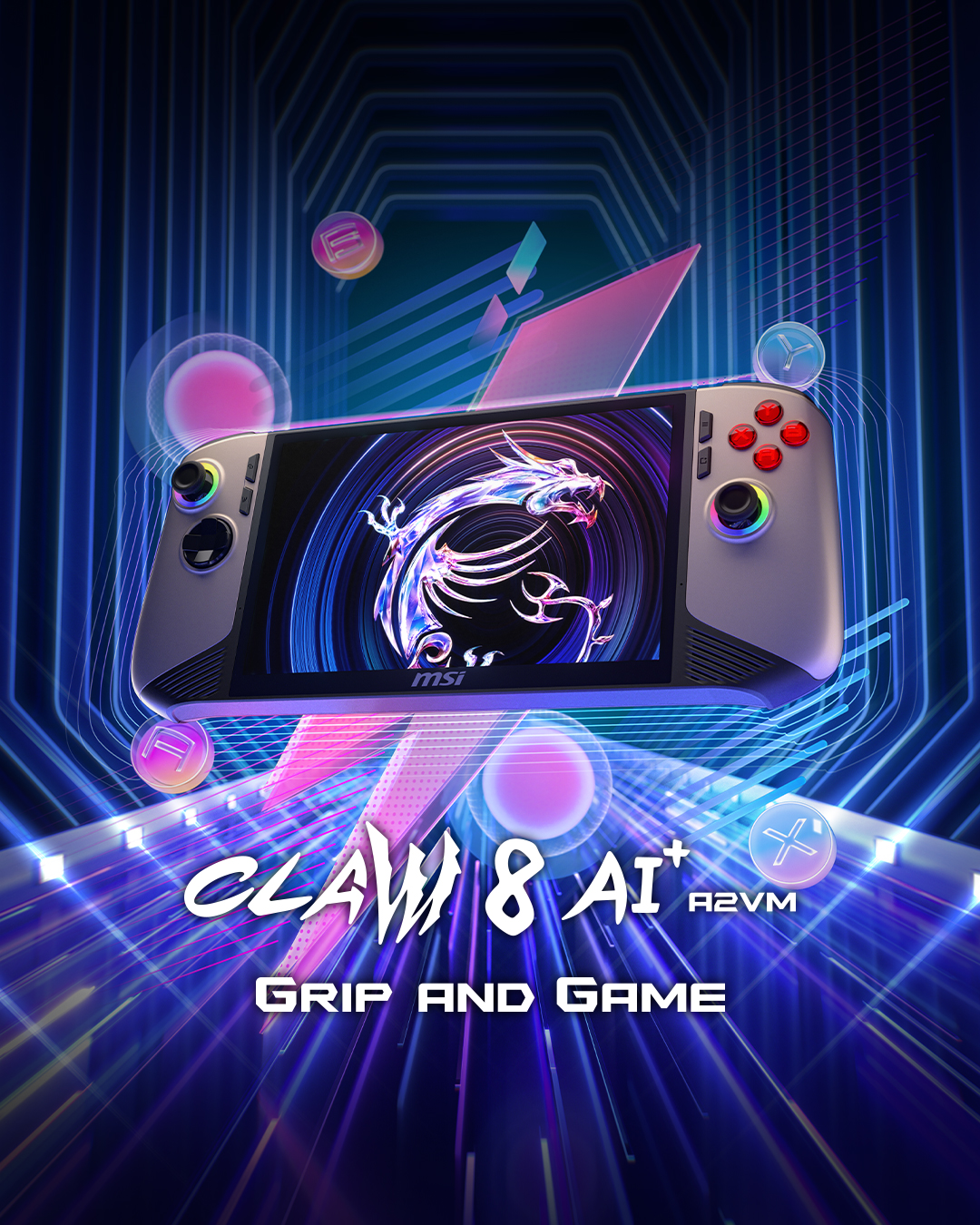 Claw 8 AI+ A2VM; Copilot+ PC