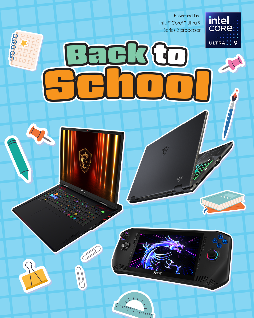 Back to school, upgraded.
