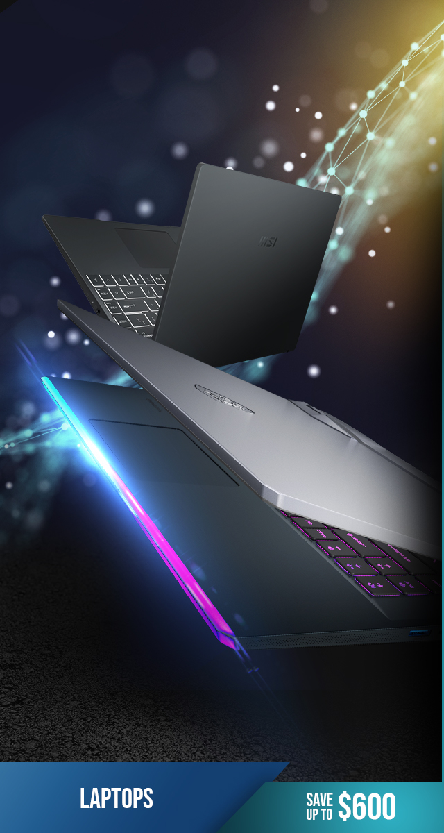 Save up to $600 on Laptops