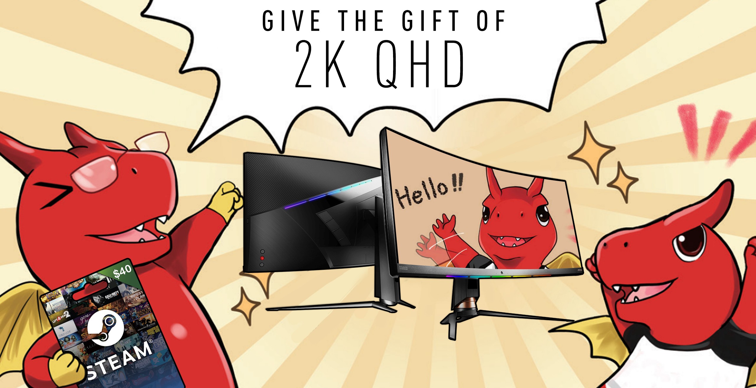 gift of QHD banner