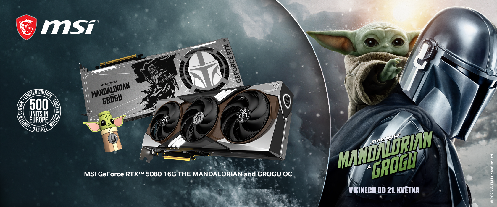 GeForce RTX™ 5080 16G The Mandalorian and Grogu
