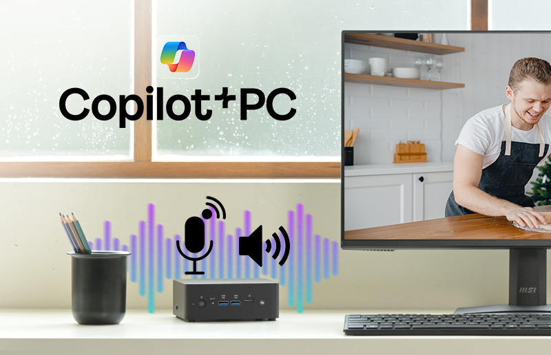 Smarter arbeiten mit dem MSI Mini-PC – ein Copilot+ PC