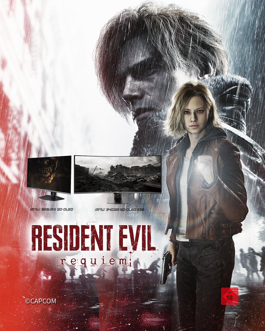 Resident Evil Requiem Game Bundle | MSI Gaming Monitor & Desktop Promotion