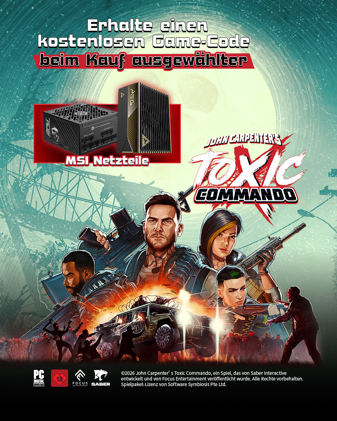John Carpenter's Toxic Commando Game Bundle