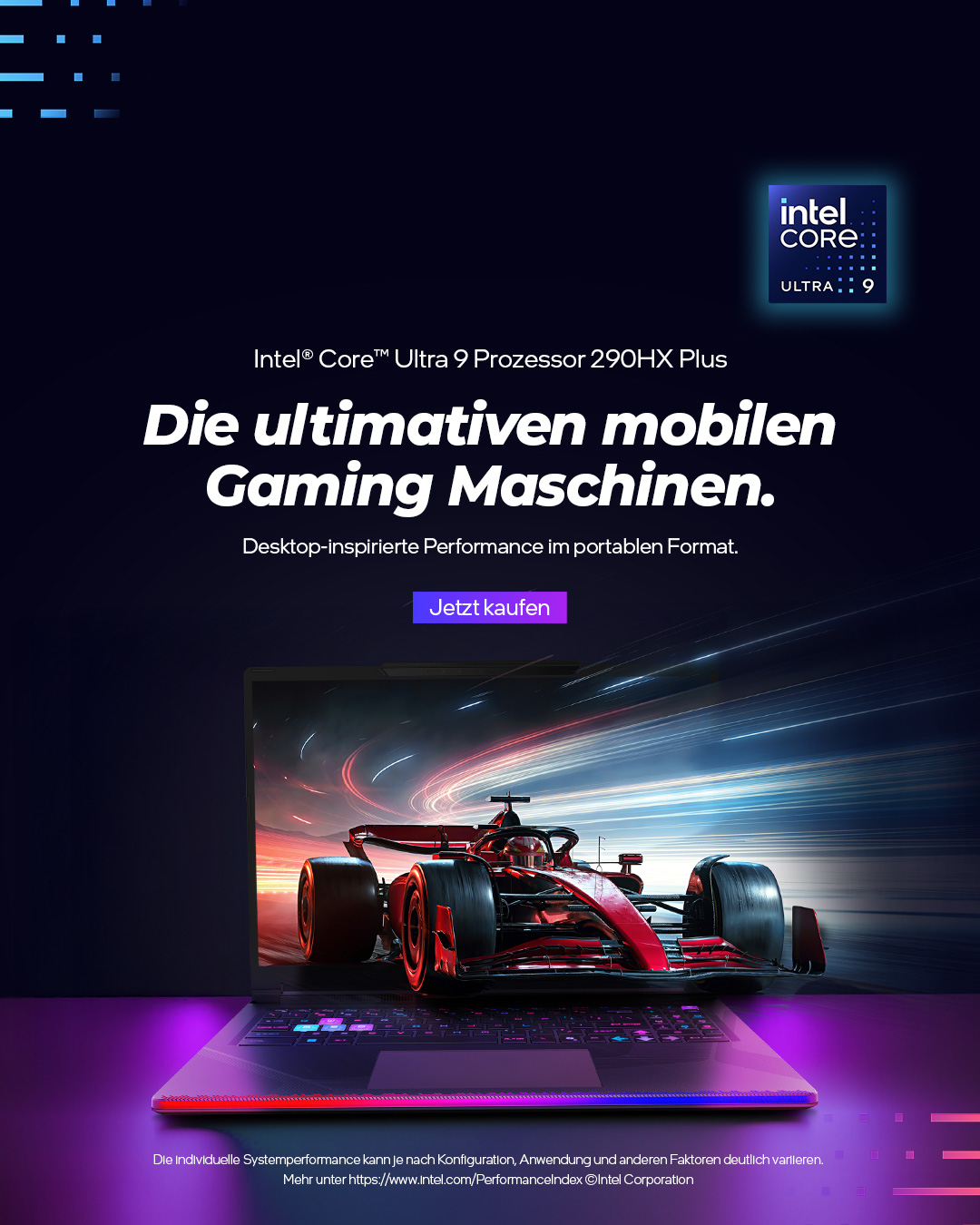 Die ultimativen mobilen Gaming Maschinen.