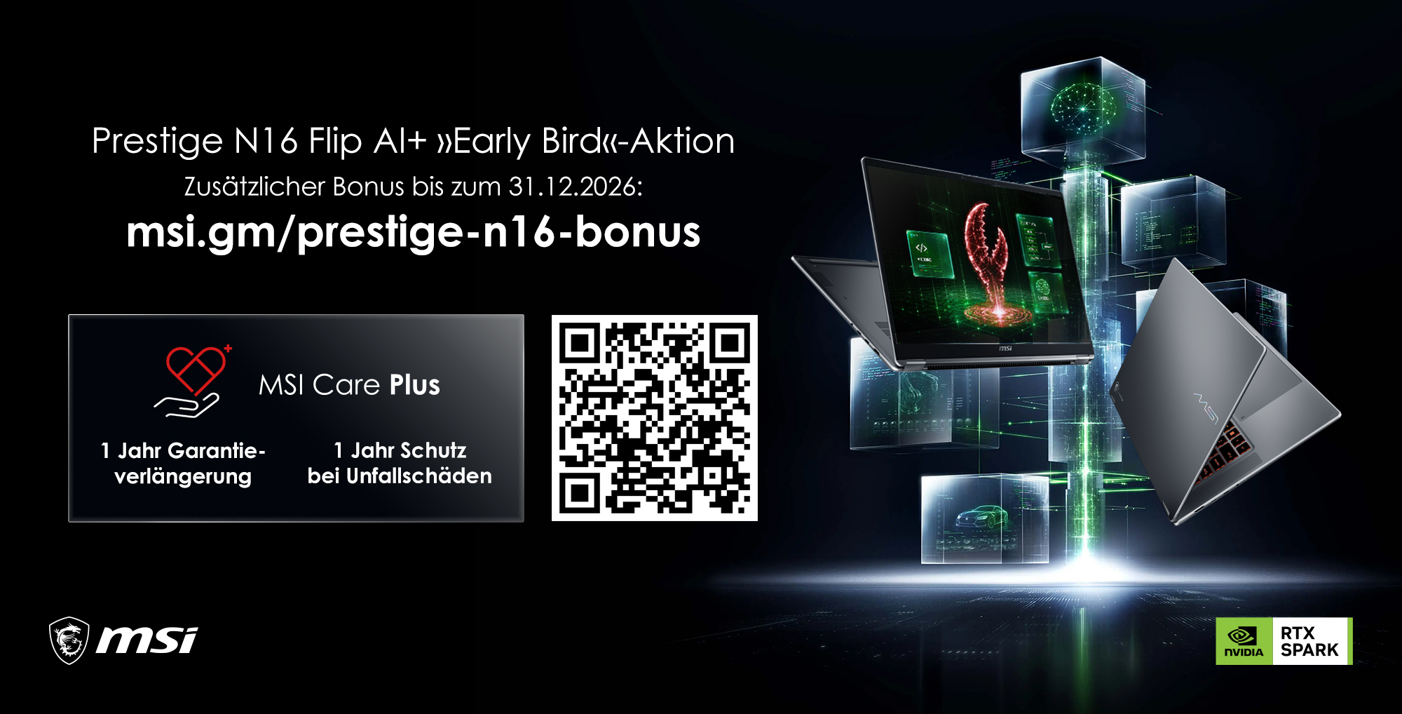 Prestige N16 Flip AI+ Bonus