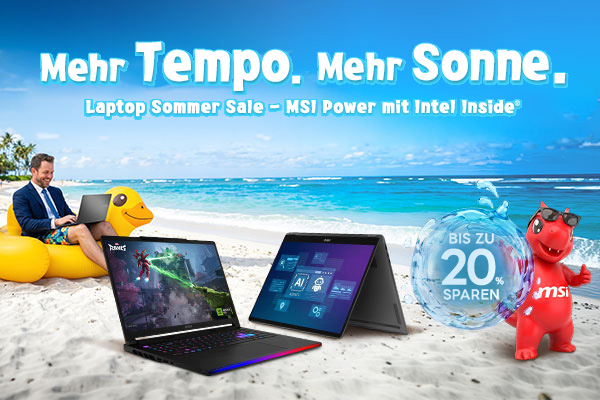 Mehr Tempo. Mehr Sonne.