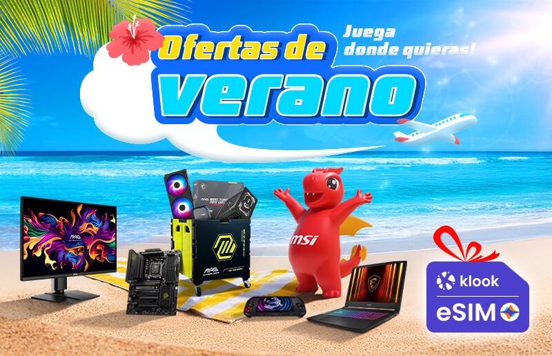 MSI se asocia con Klook para lanzar las Ofertas de Verano 2026 bajo el lema “¡Juega donde quieras!”