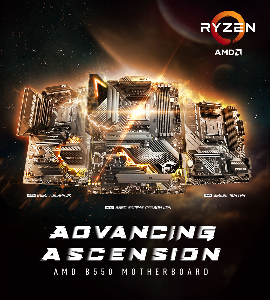 Advancing Ascension – MSI B550 Motherboard