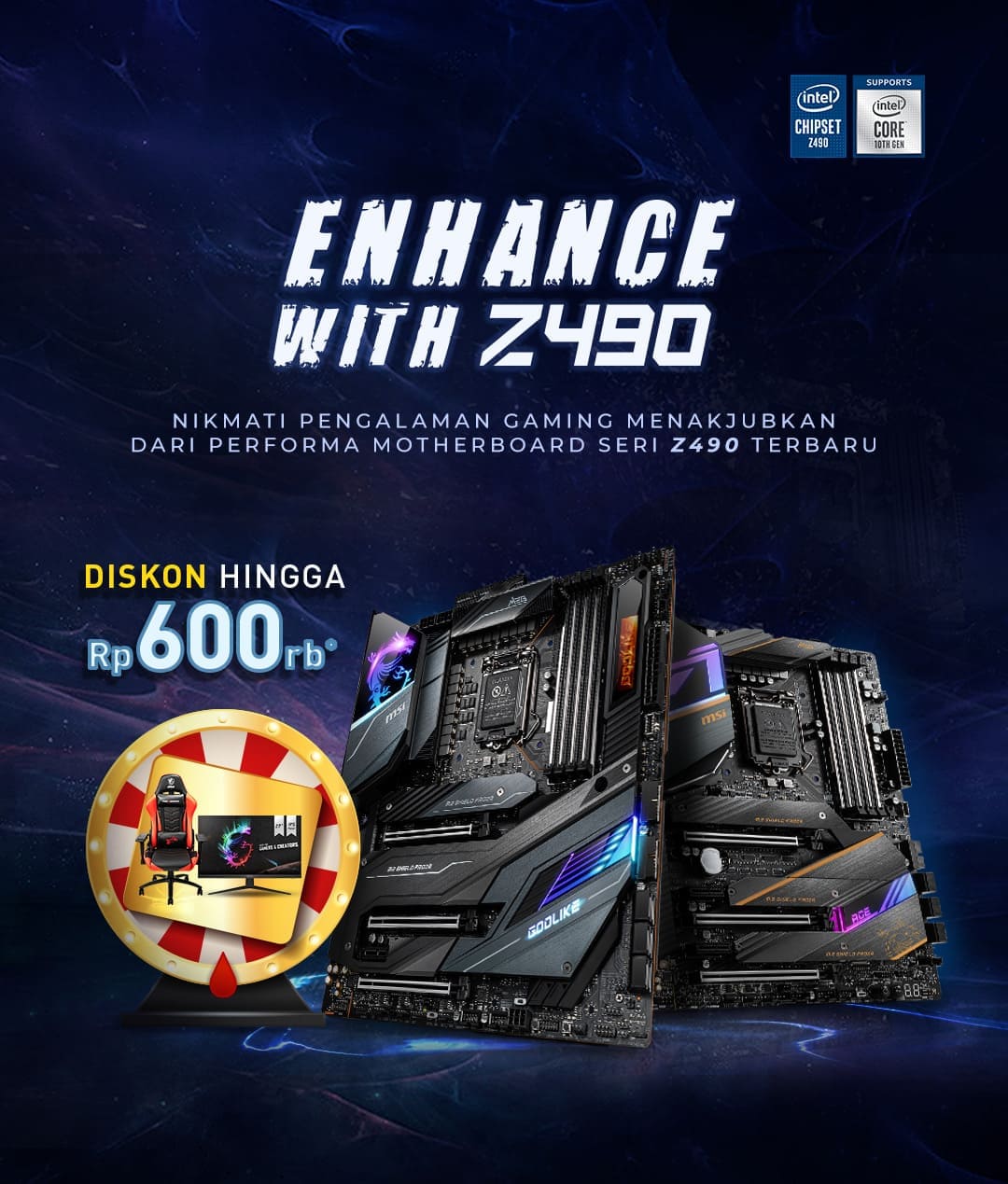 enhance with z490 2020
