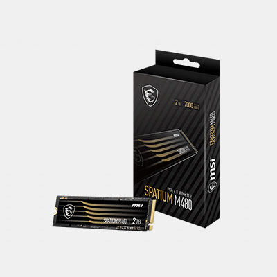 MSI SPATIUM M480 PCIe 4.0 NVMe M.2