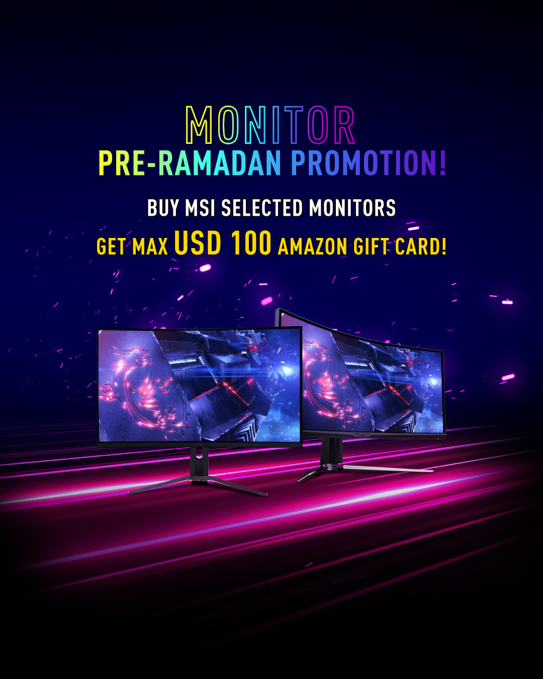monitor Pre-Ramadan Promotion!