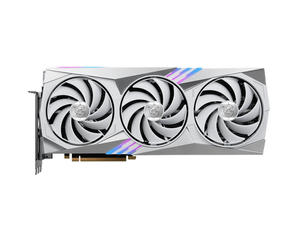 MSI GeForce RTX 4070 Ti GAMING X TRIO WHITE 12G