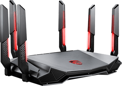 MSI RadiX AXE6600 WiFi 6E Tri-Band Gaming Router