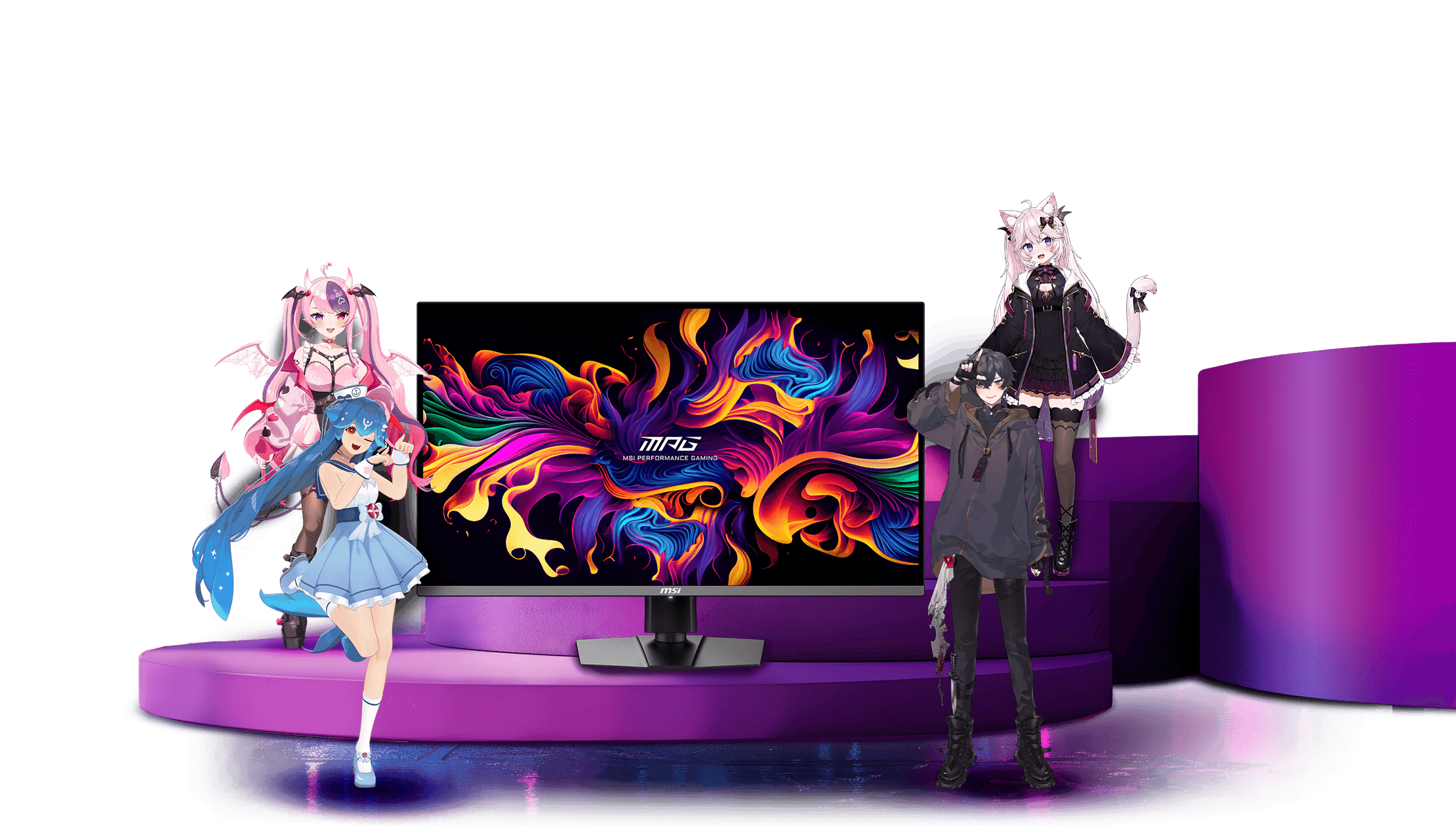 MPG Monitor Push Campaign vtuber