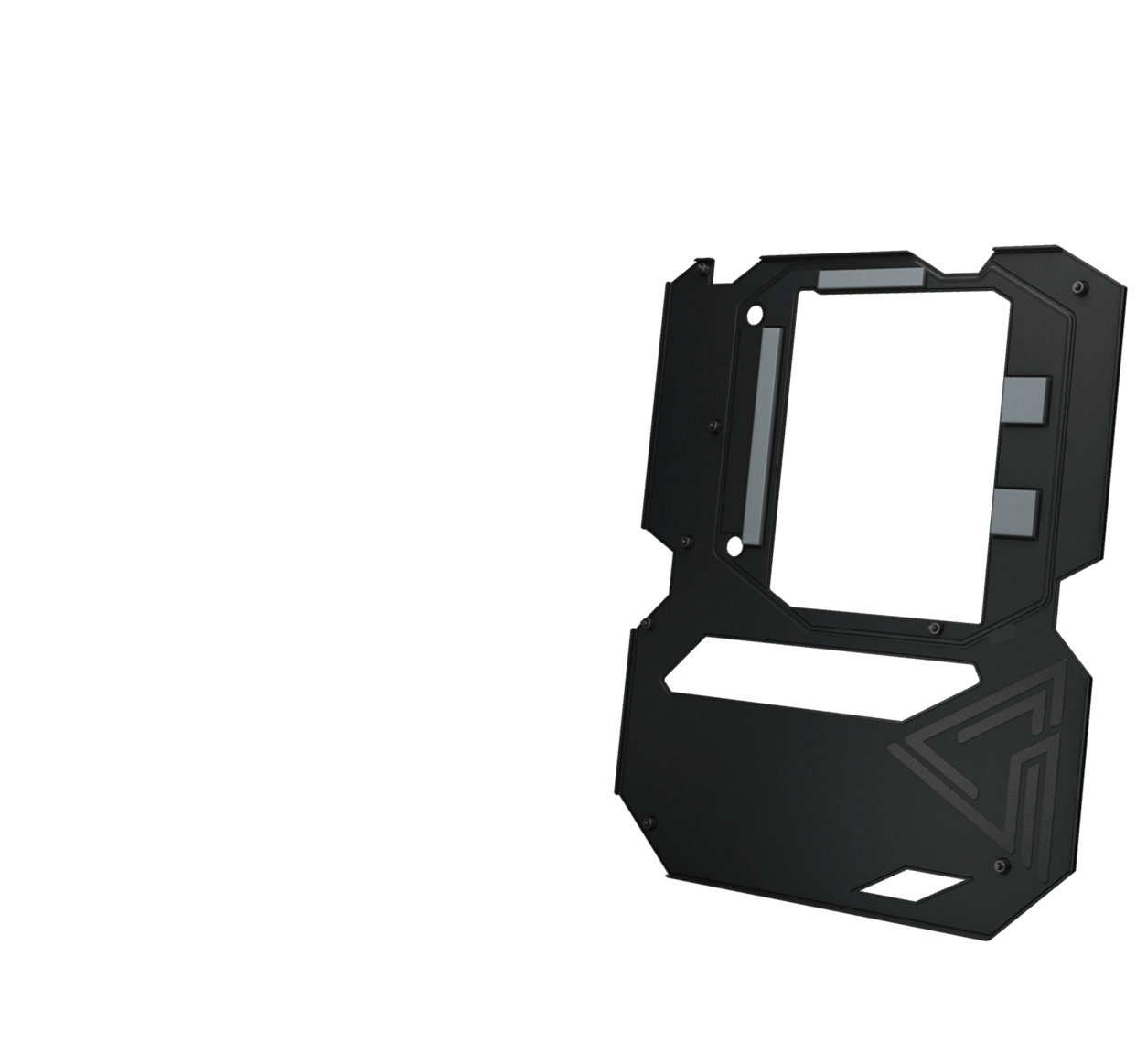 MSI X870E MAX EVO SERIES FEATURE FROZR DESIGN METAL BACKPLATE