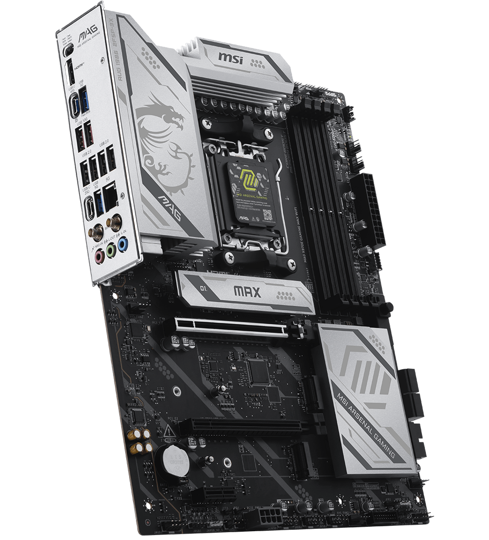 MSI MAG X870E GAMING MAX WIFI PHOTO 3D3