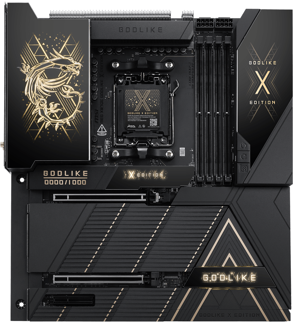 MSI MEG X870E GODLIKE X EDITION PHOTO 2D