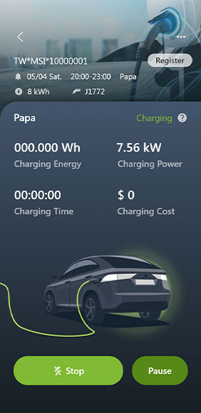 Real-Time Charging Status