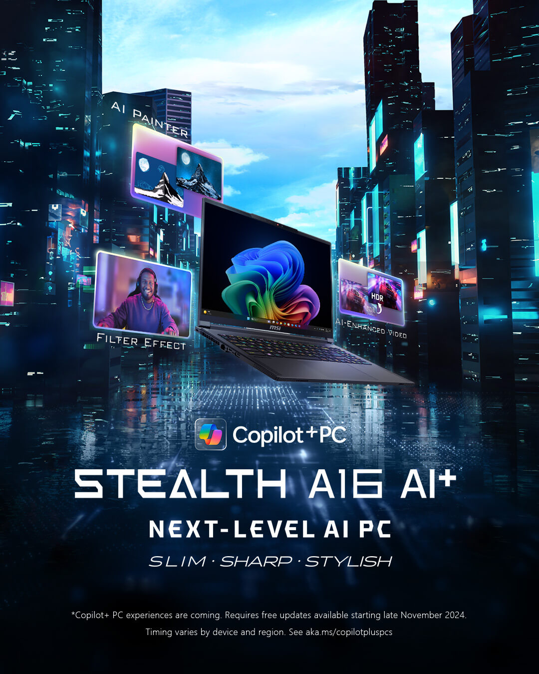 Stealth A16 AI+