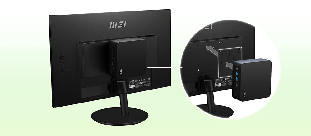 รองรับการแขวนด้วย VESA MOUNT