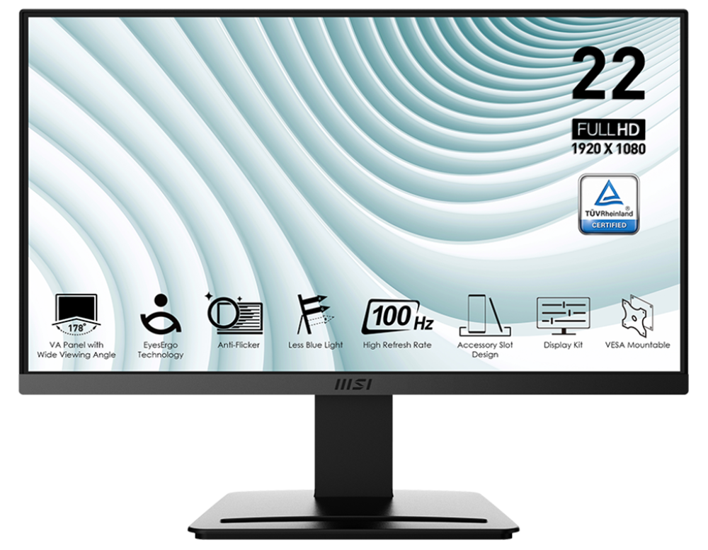 msi business & productivity series monitor MSI PRO MP223