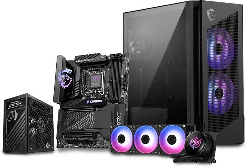 MSI - Motherboards, cases, power supplies, and more