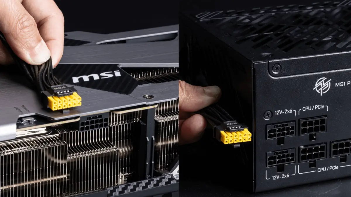 Dual-Color 12V-2X6 Cable