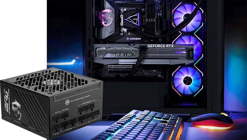 PSU & Motherboard & Case