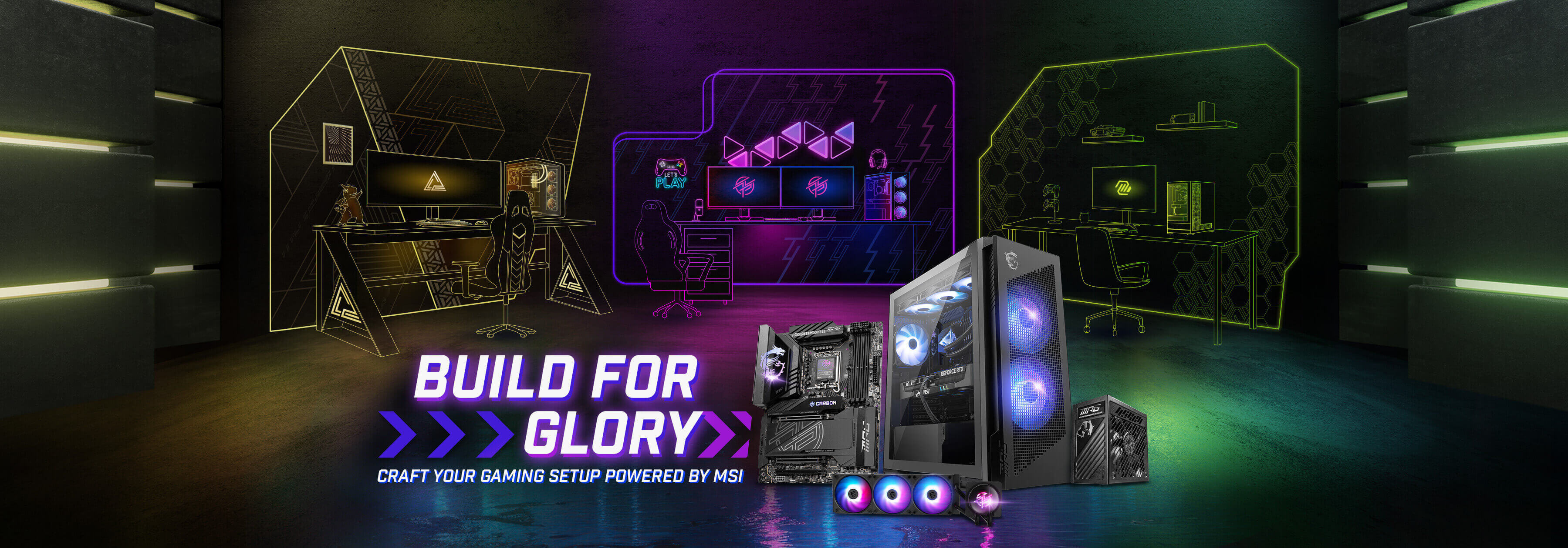 Build For Glory Craft Your Gaming Setup Powered by MSI