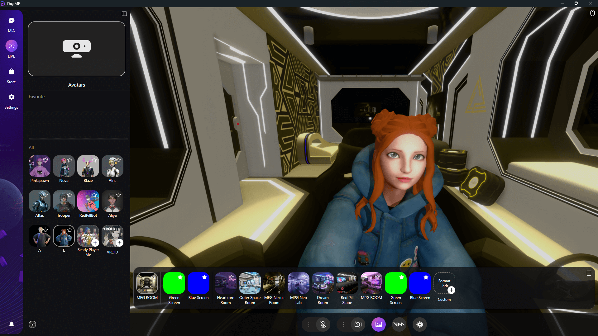 Upload Your Avatar and Background