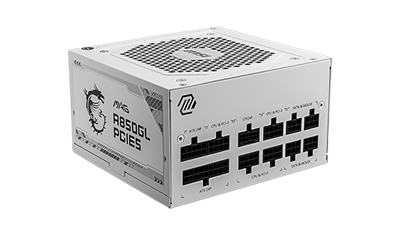Fuente de Alimentación MAG A850GL PCIE5 WHITE