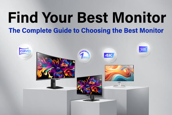 Find your Best Gaming Monitor