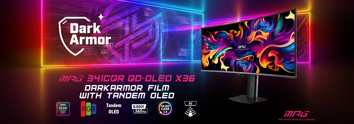 MSI monitor promo