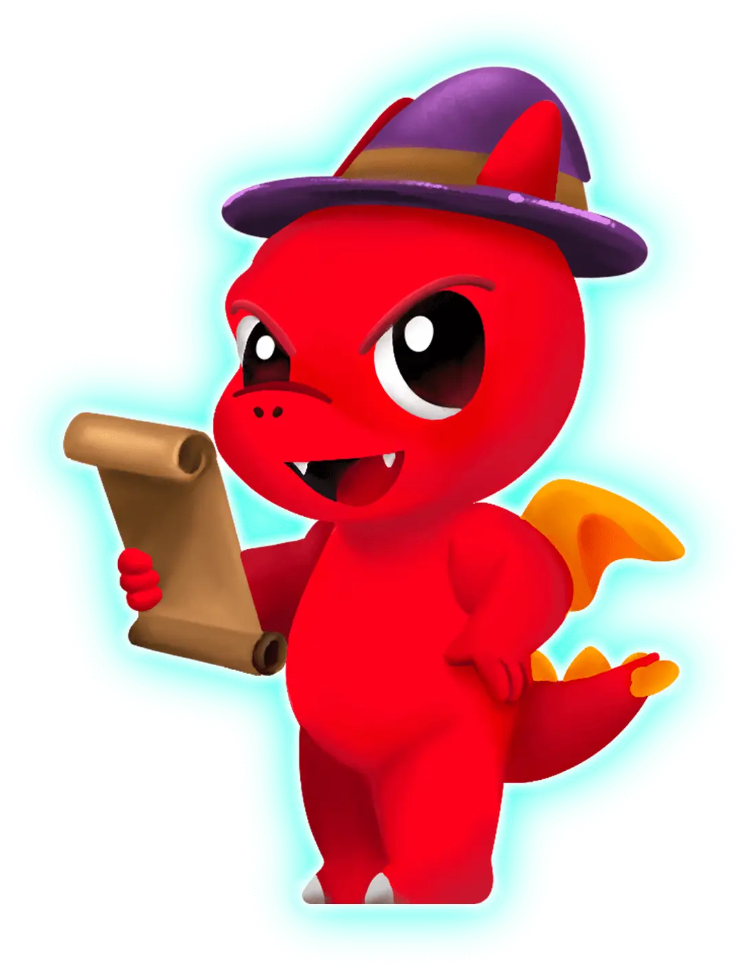 Lucky wizard character with gaming gear and magical effects - MSI Anniversary mascot