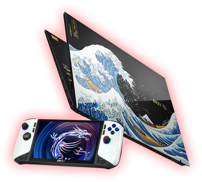 MSI gaming laptop and peripherals for Mission Terminator role